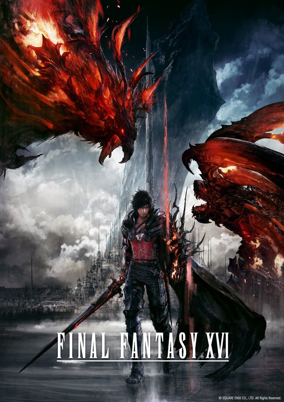 Key Visual Art Fantasy XVI Art Gallery. Final fantasy, Final fantasy xv, Final fantasy artwork