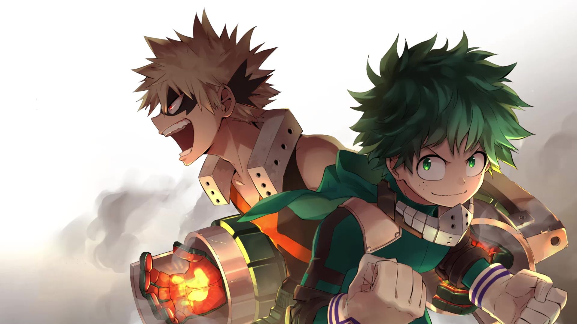 Katsuki And Izuku Boku No Hero Academia Live Wallpaper