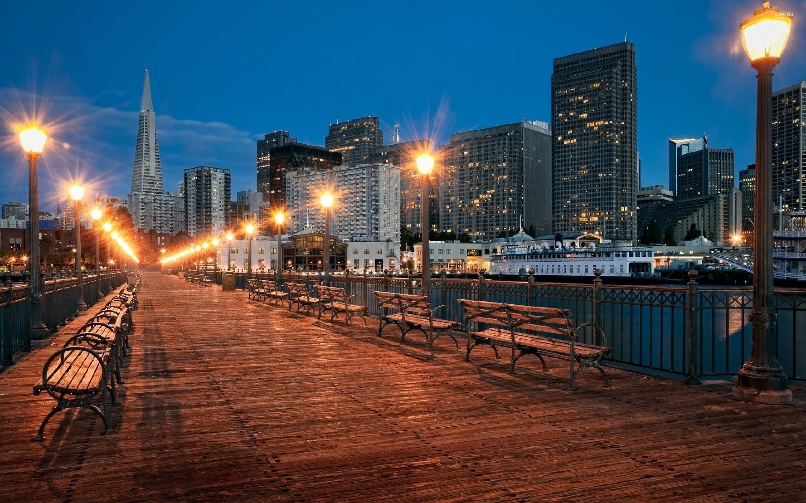 San Francisco pier wallpaper wallpaper