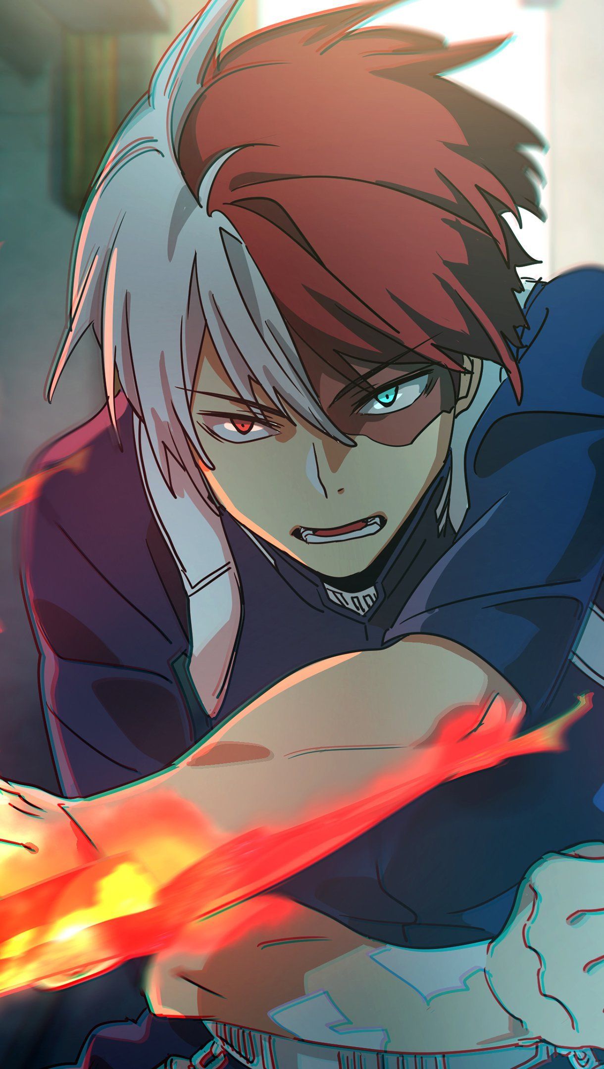 Shoto Todoroki My Hero Academia Anime Wallpaper 4k Ultra HD