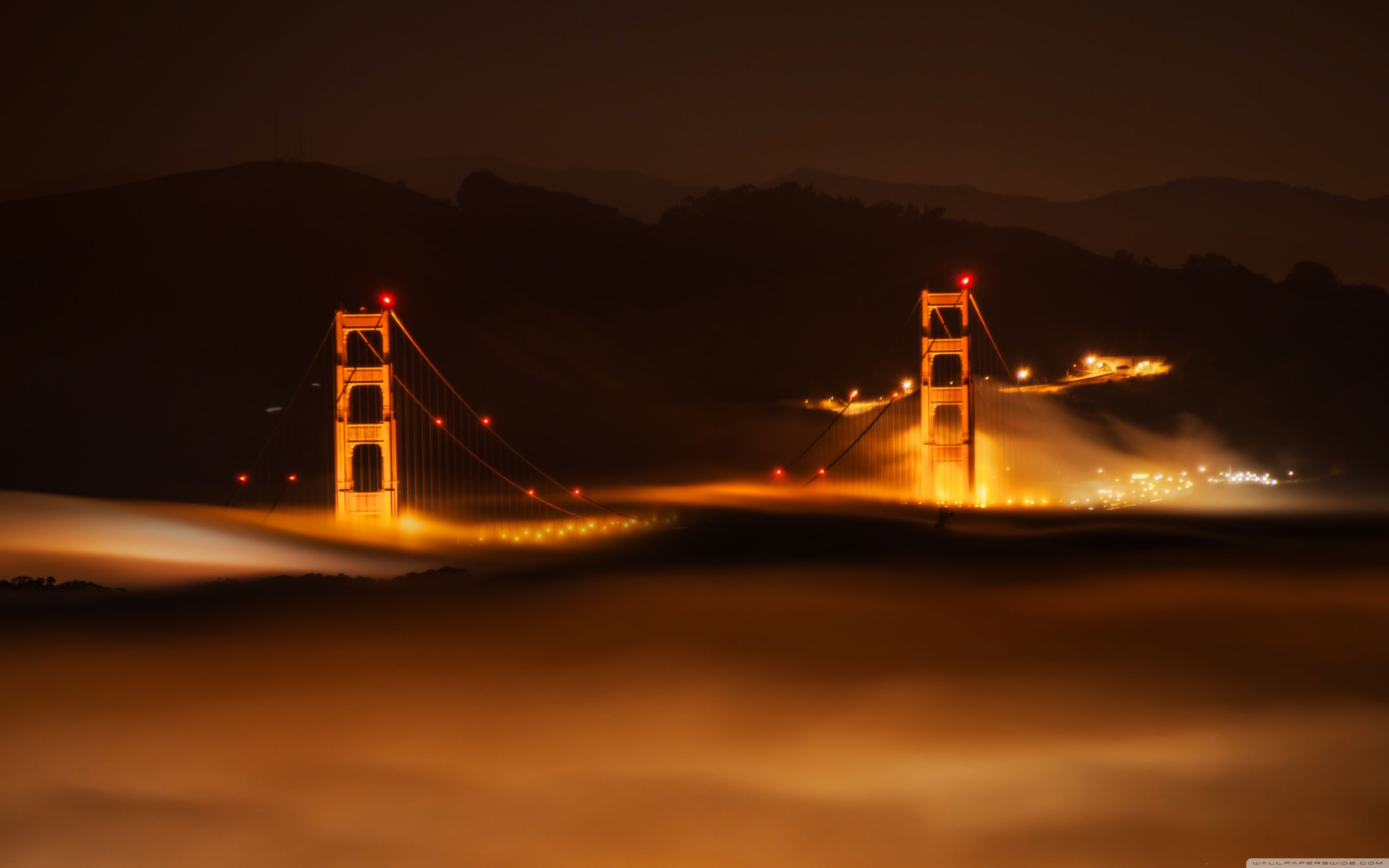 San Francisco in the Fog Ultra HD Desktop Background Wallpaper for 4K UHD TV : Widescreen & UltraWide Desktop & Laptop : Tablet