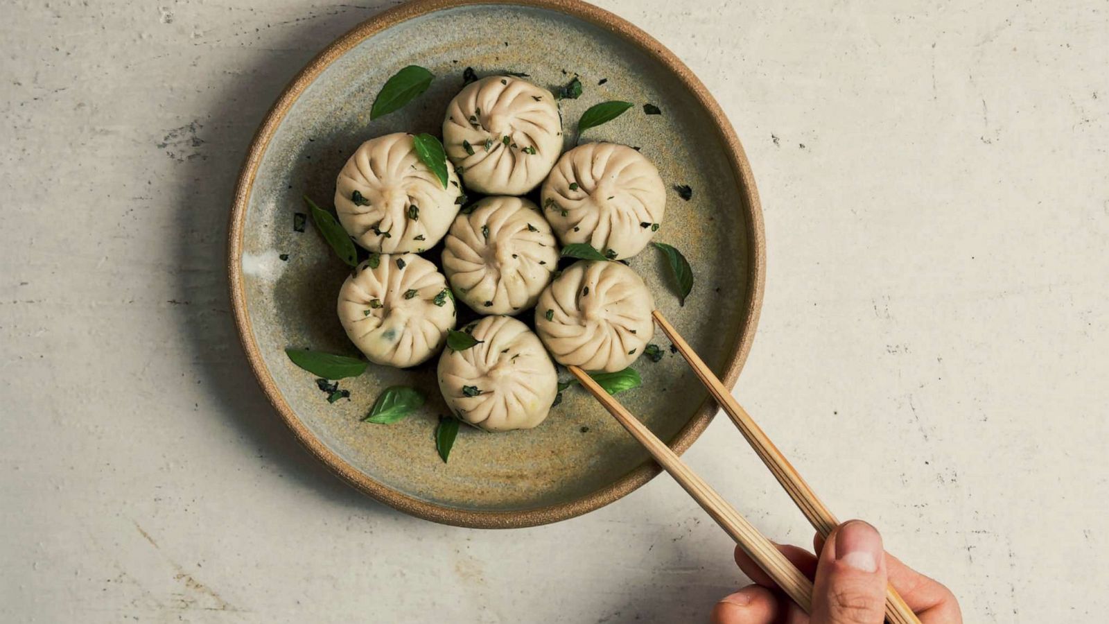 How to make maple pork and basil dumplings