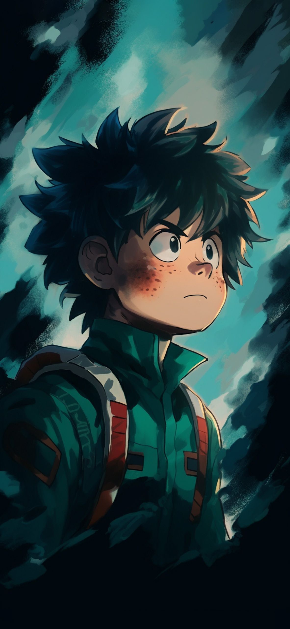 My Hero Academia Deku Green Wallpaper Deku Wallpapaer