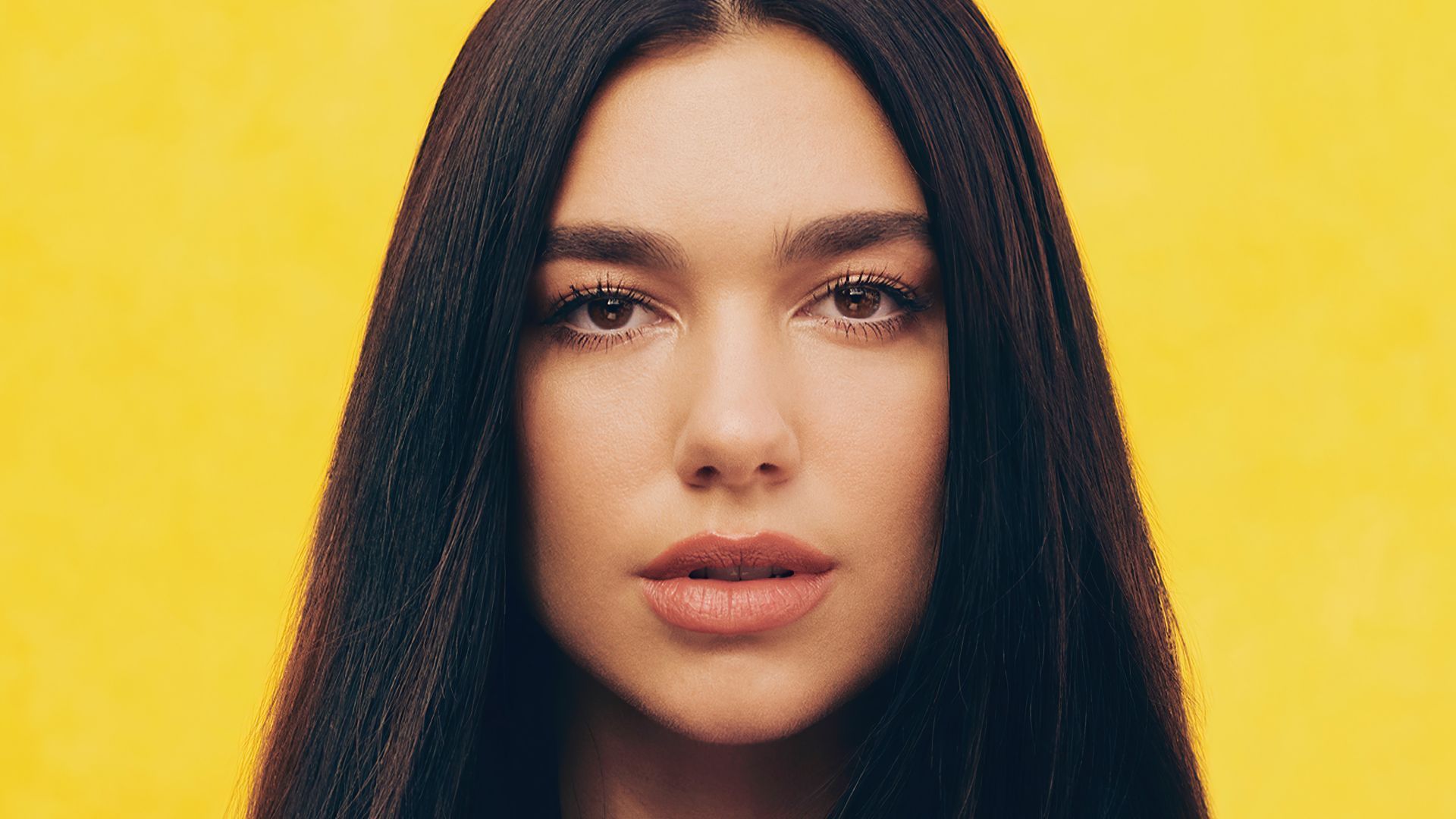 Wallpaper Dua Lipa, singer, brunette, 4K, Celebrities