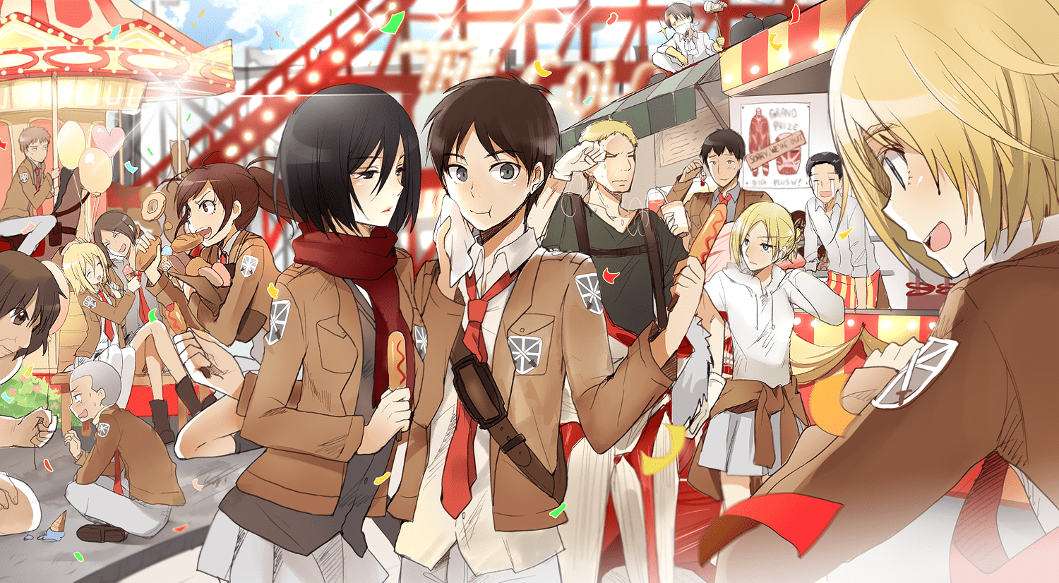 AoT Junior High Wallpaper