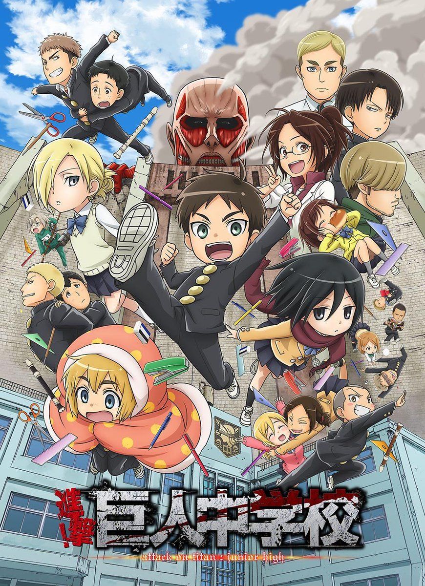 Attack on Titan Wiki Years Ago Attack on Titan Junior High Anime Premiered / X