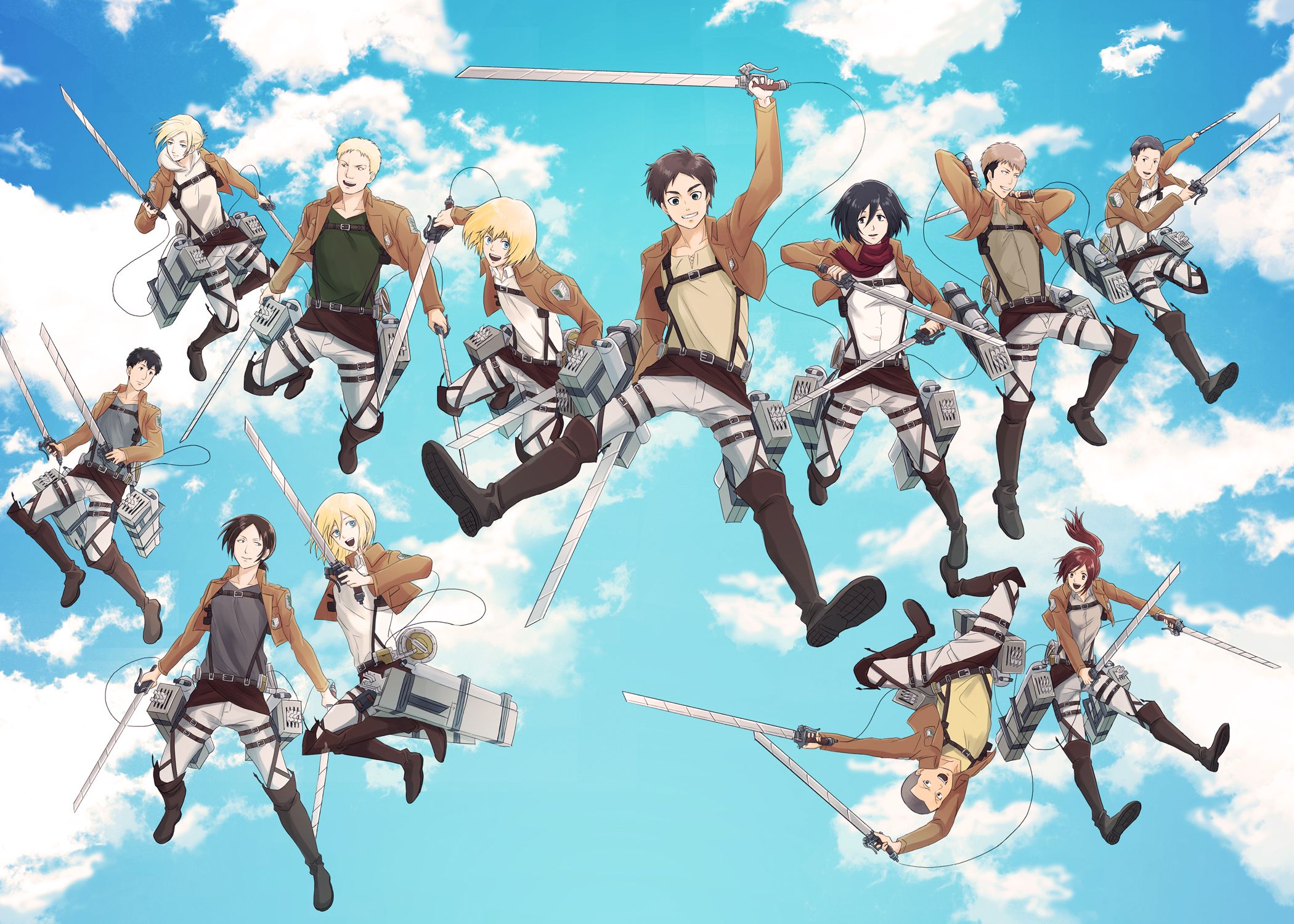 Anime Attack On Titan HD Wallpaper