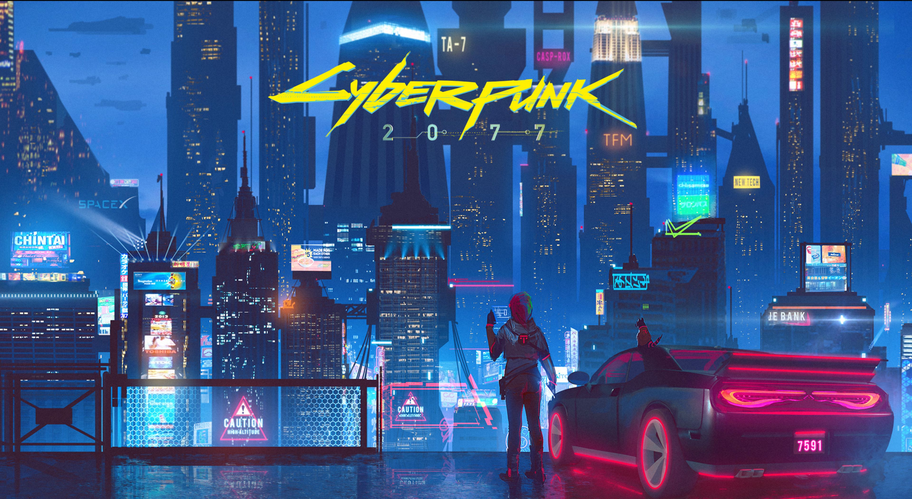 Video Game Cyberpunk 2077 HD Wallpaper