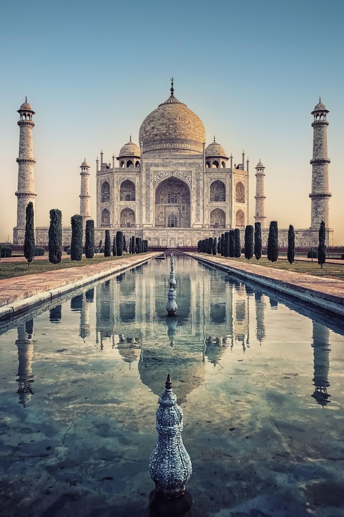 Taj Mahal Reflection Wallpaper