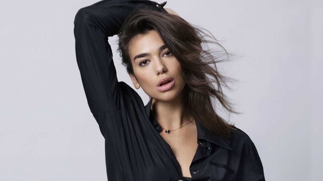 Resolution Dua Lipa 4K 1366x768 Resolution Wallpaper