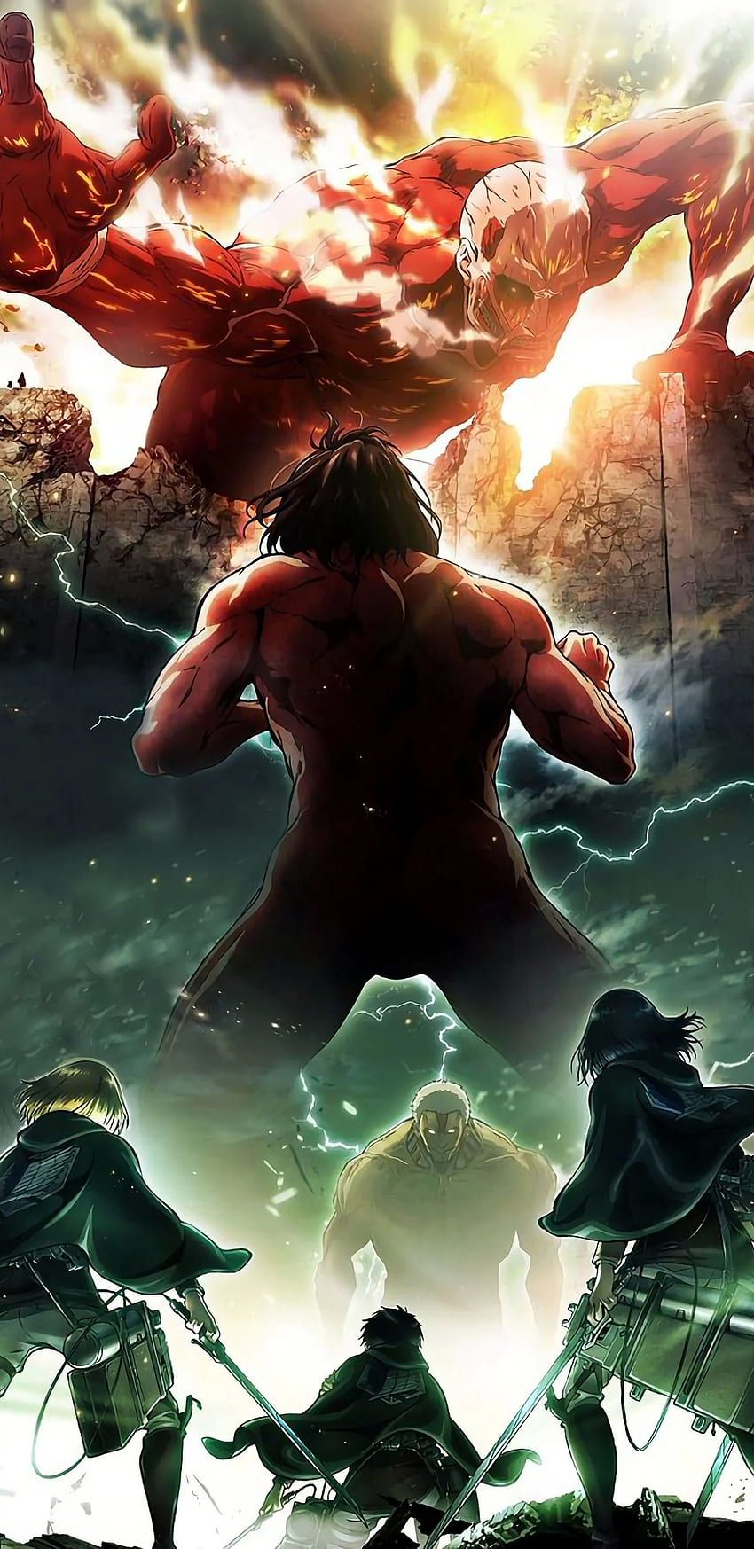 Best Attack on titan iPhone, iphone attack on titan HD phone wallpaper