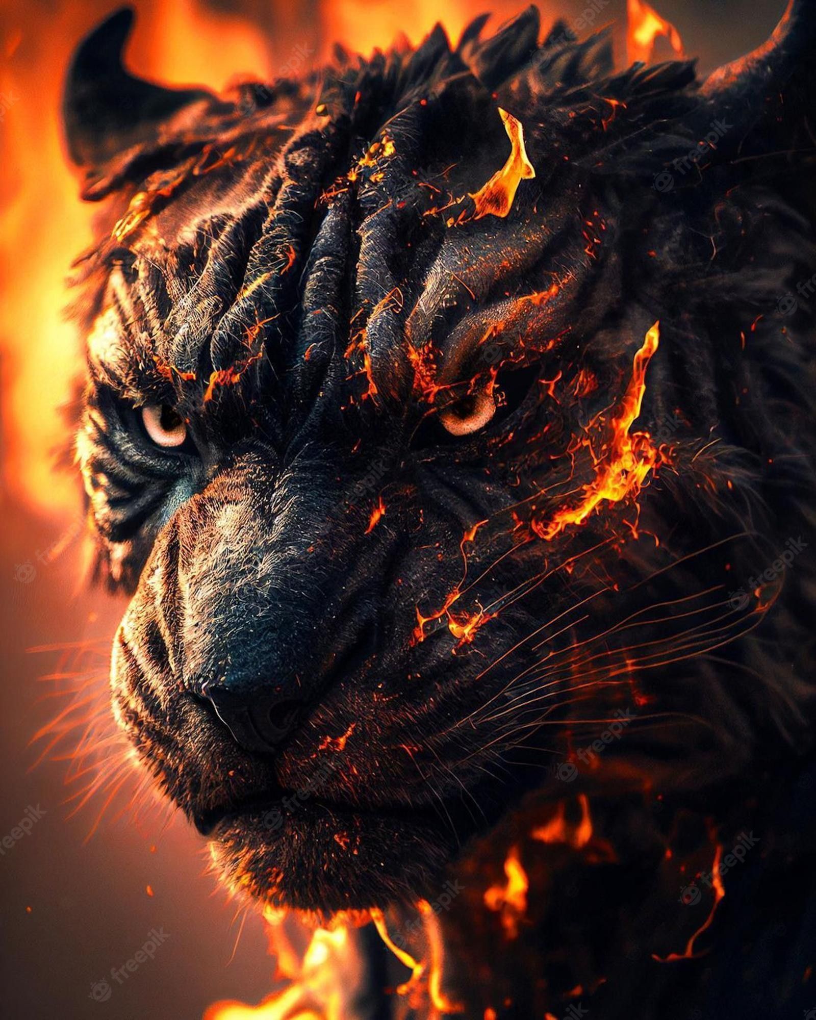 Premium Photo. Fire lion wallpaper for iphone and android. we have a collection of fire lion wallpaper for iphone and android. fire lion wallpaper, fire lion, lion wallpaper, wall - lion