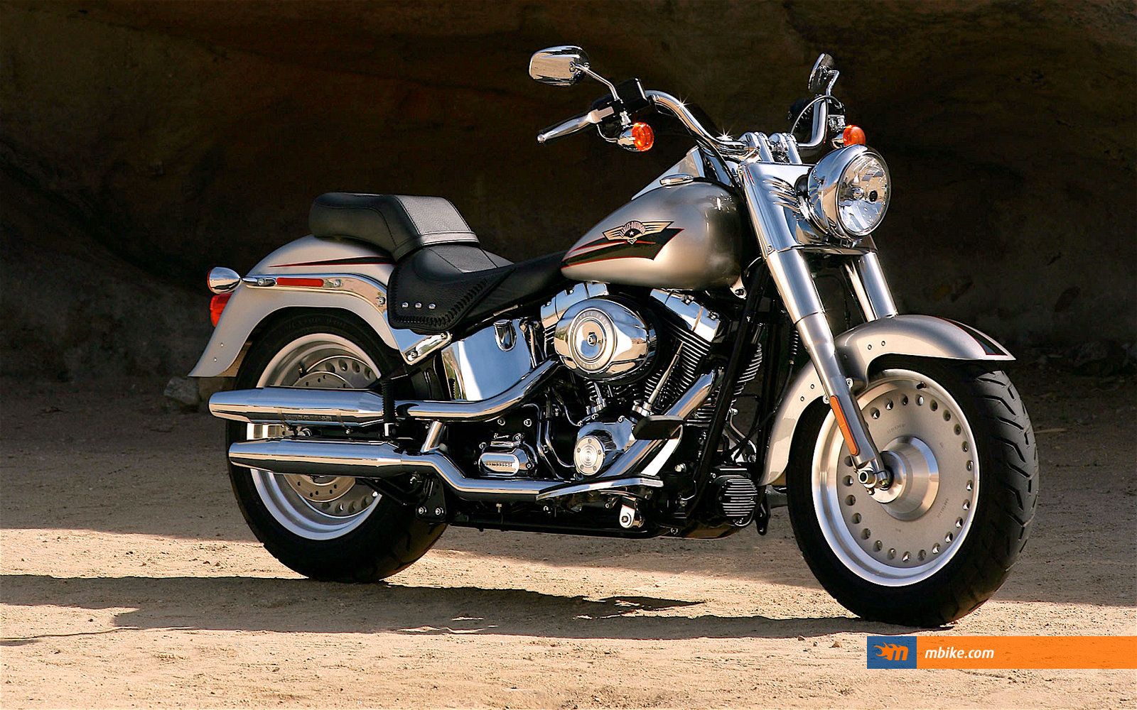 Harley Davidson FLSTF Fat Boy Wallpaper