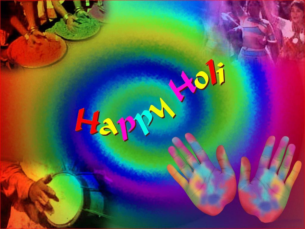 ALLROUNDER: Holi Messages Wallpaper