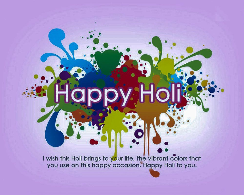 Happy Holi Wishes With Image. Holi wishes, Happy holi wishes, Happy holi image