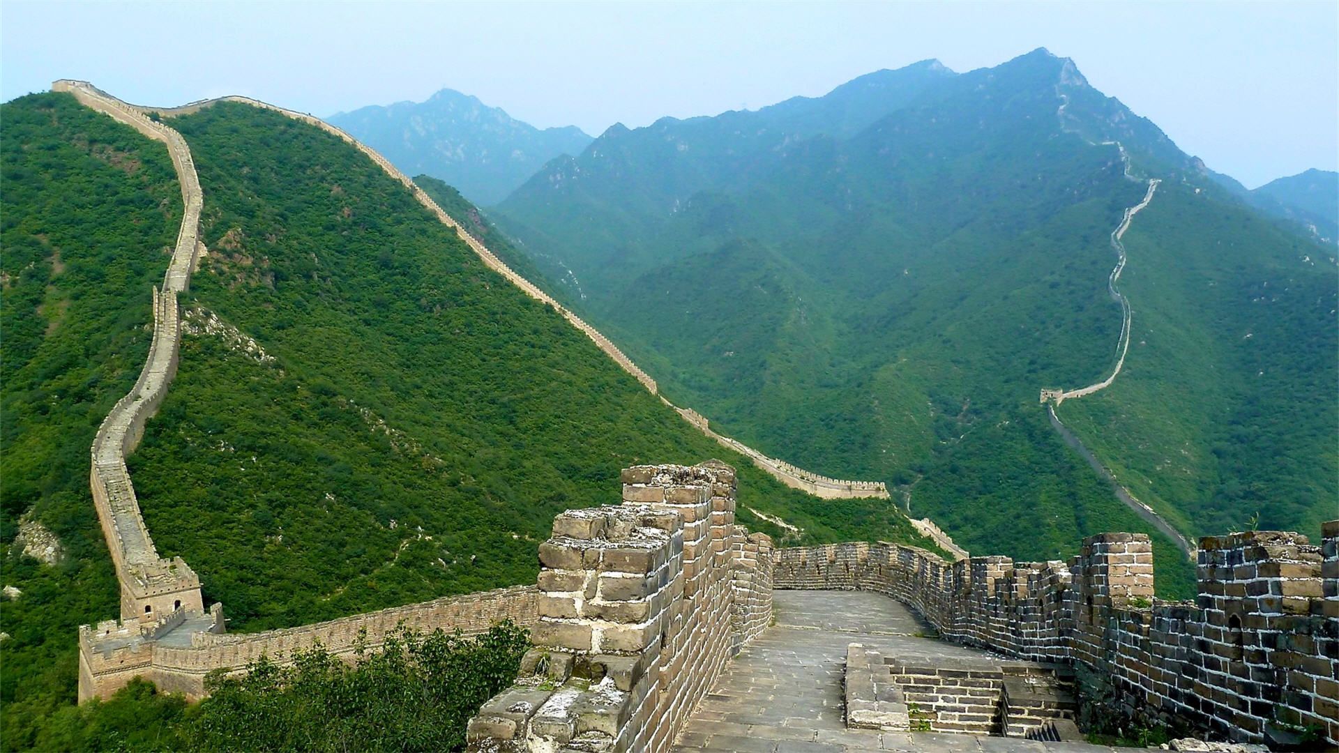 The great wall of China