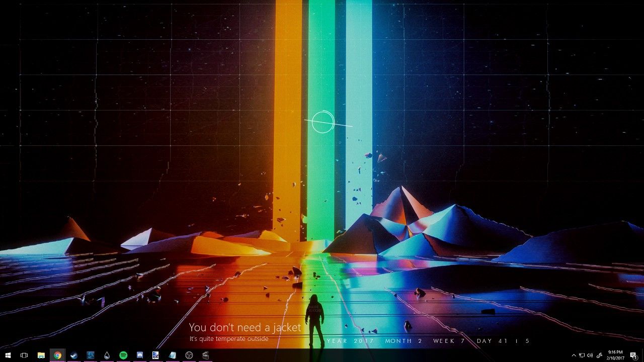 Imagine Dragons- Believer Rainmeter Wallpaper for Windows