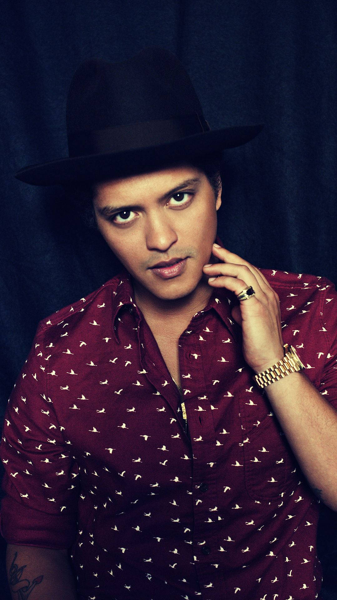 Download The Alluring Bruno Mars Wallpaper