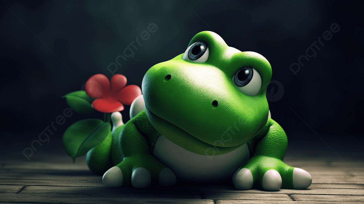 Cute Frog Wallpaper Background, Yoshi Profile Picture Background Image And Wallpaper for Free Download