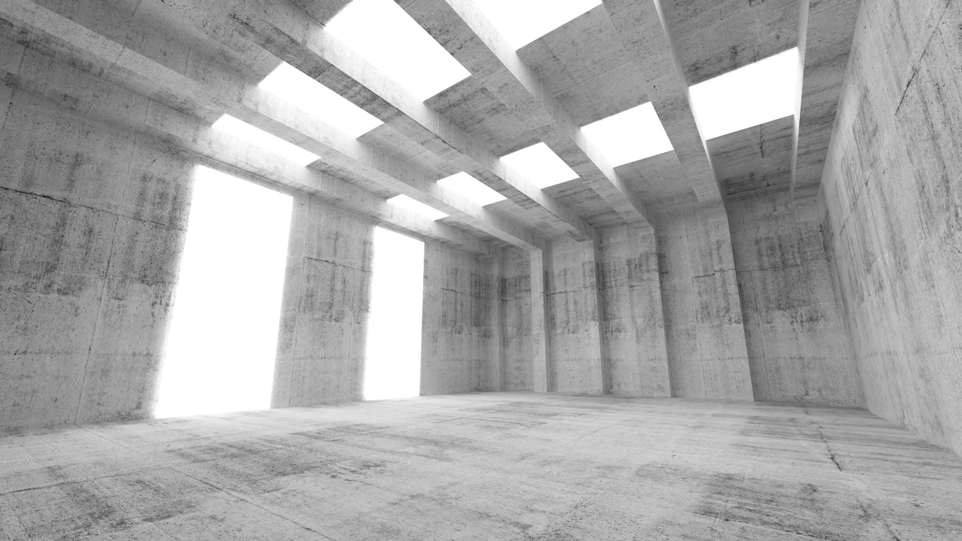 Free photo: Concrete Building Photography, Black and white, Buildings