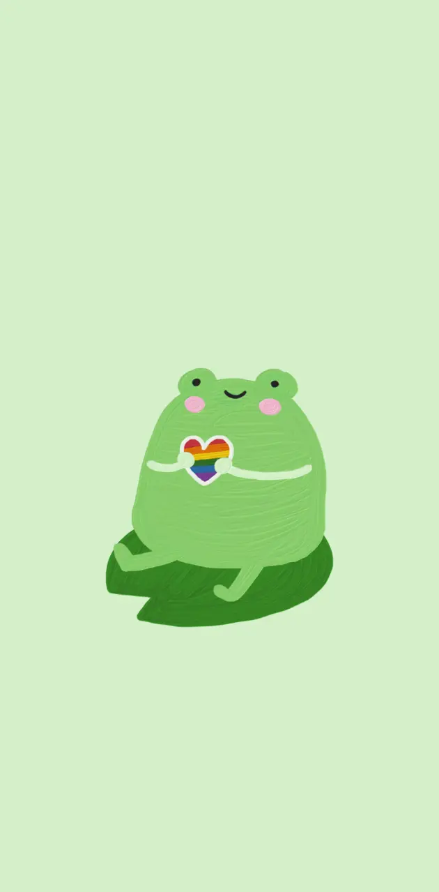 LGBT frog wallpaper