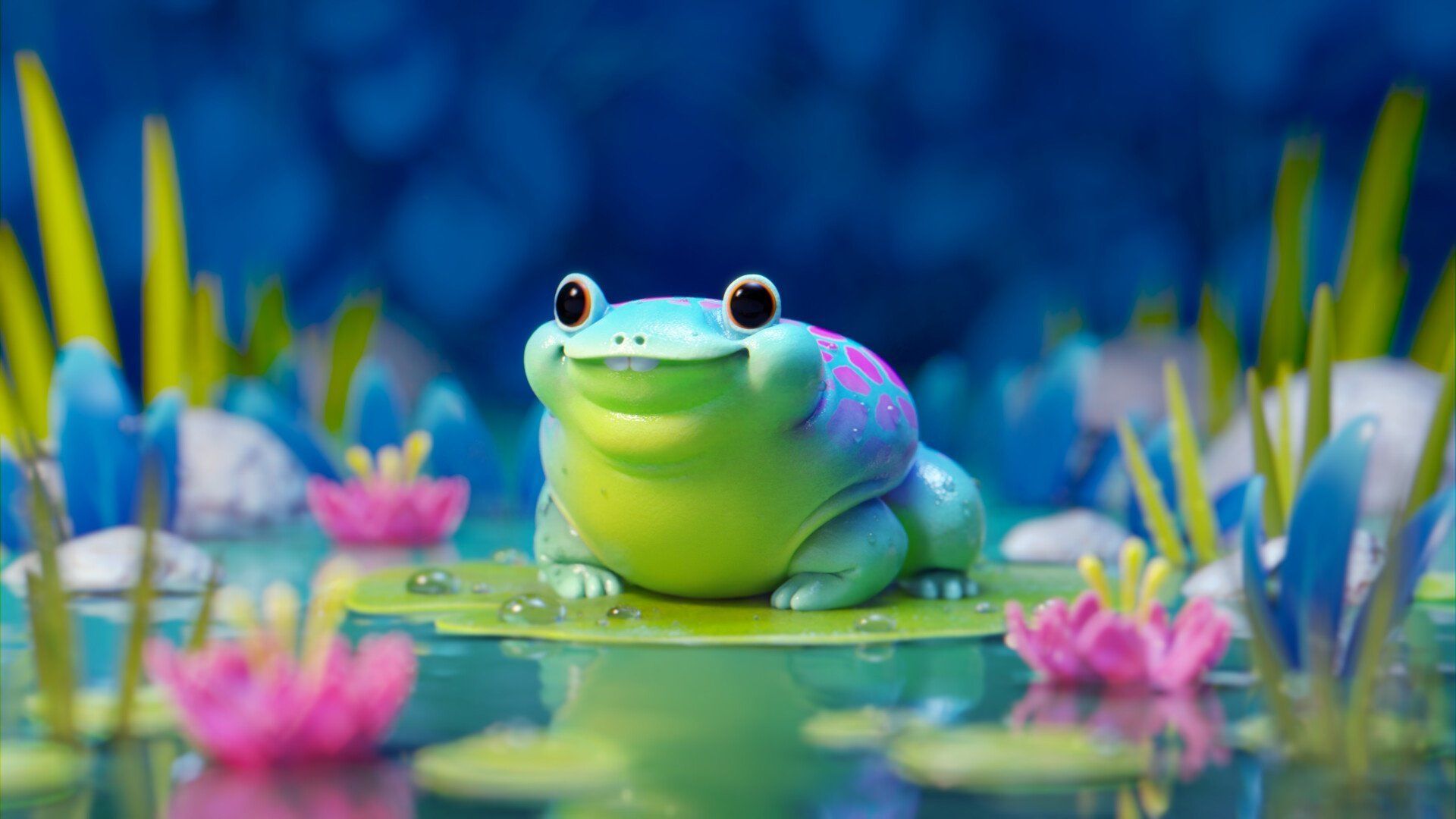 Frog Laptop Wallpaper