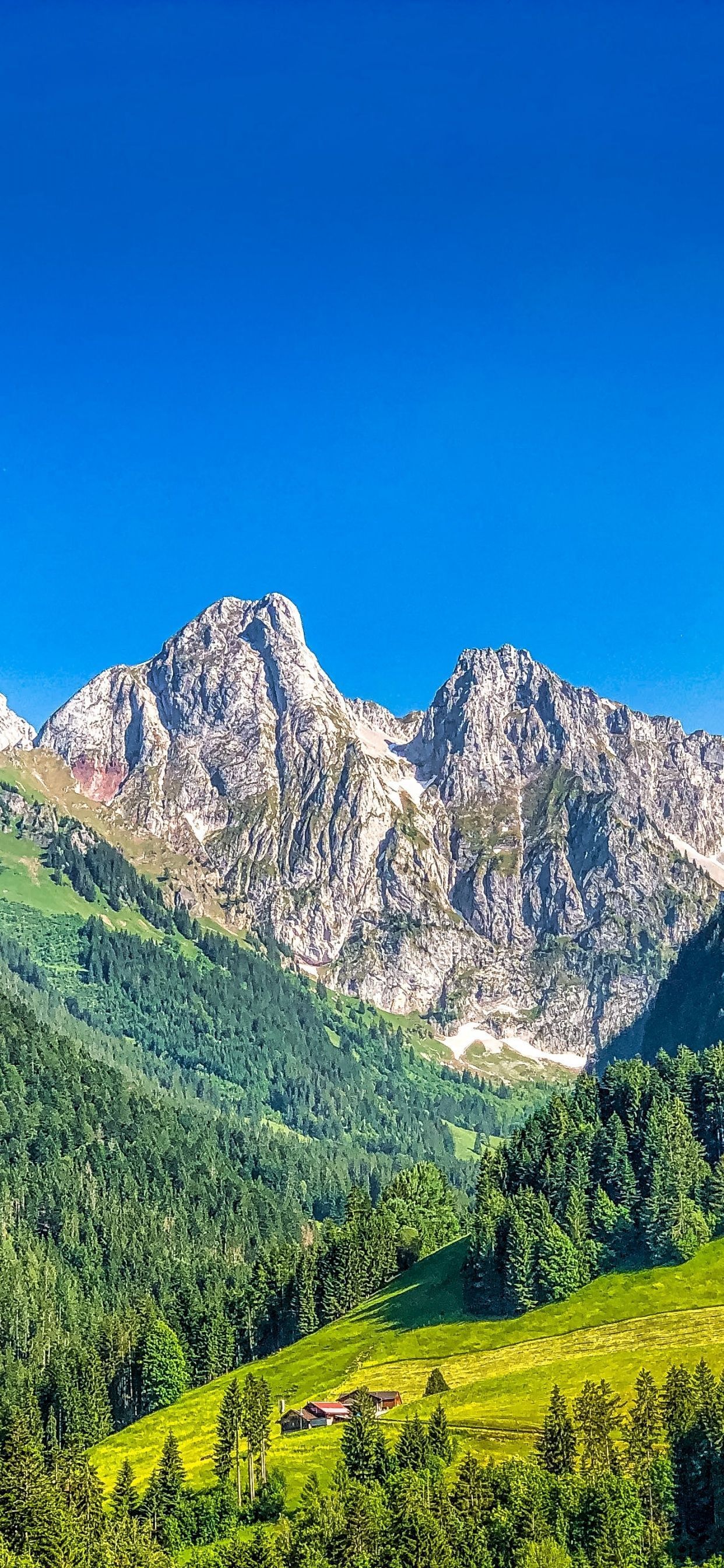 Alps mountains Wallpaper 4K, Mountain range, Summer, Sunny day