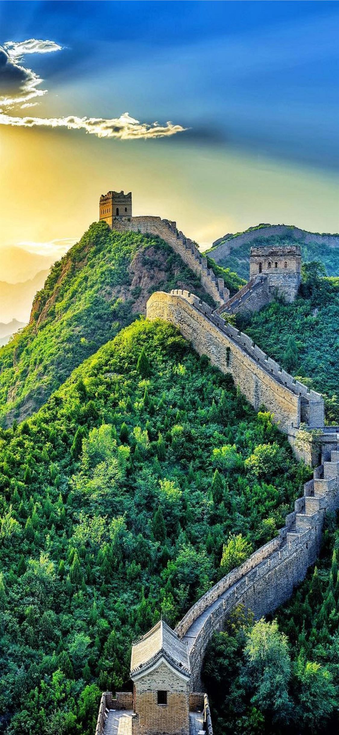 Great Wall of China iPhone 11 Wallpaper. Great wall of china, China city, Wonders of the world