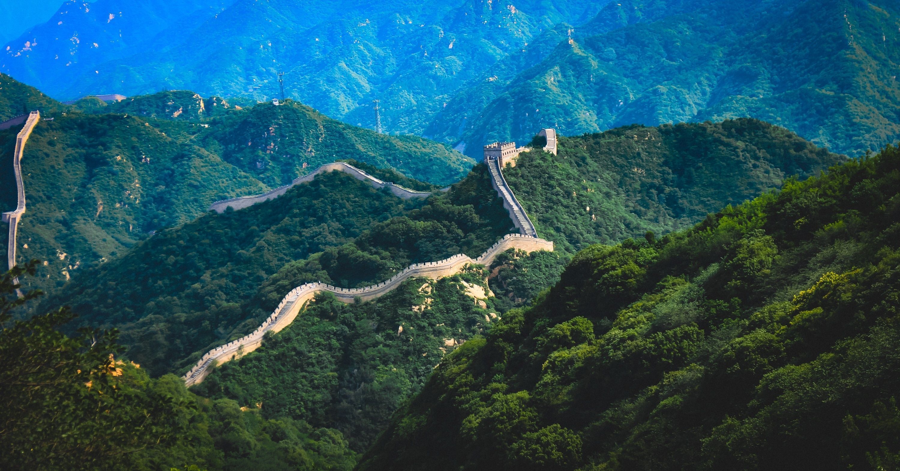 Great Wall of China in Beijing and Activities