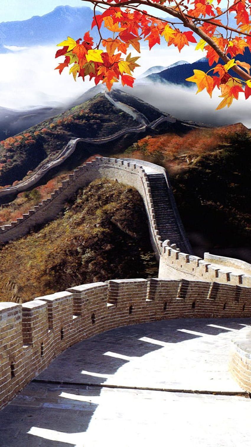 Great wall of china HD wallpaper