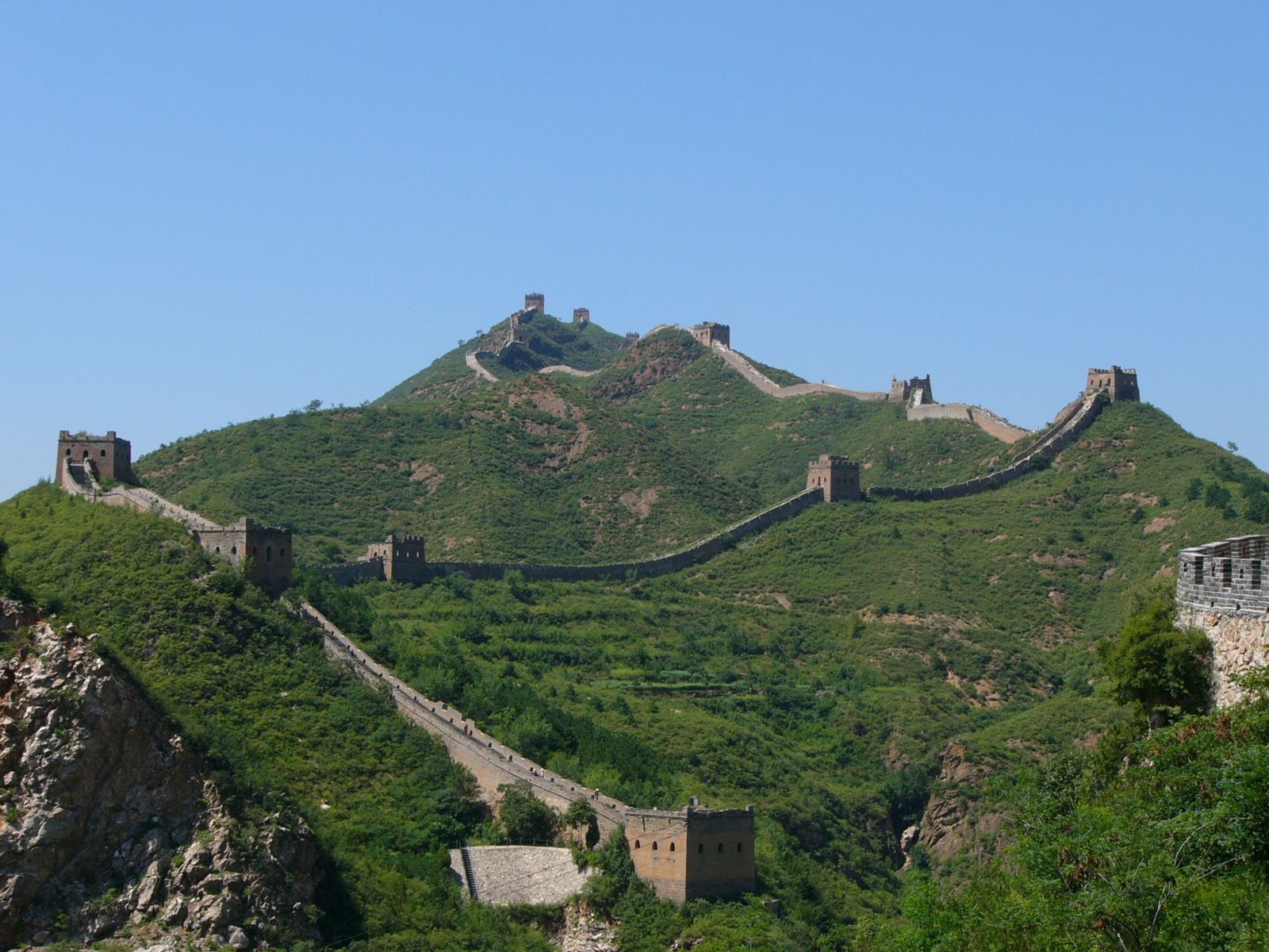 Great Wall of China at Simatai