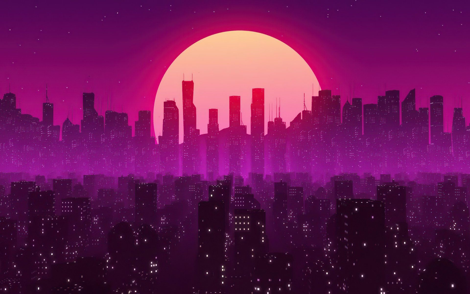 Artistic Synthwave HD Wallpaper and Background