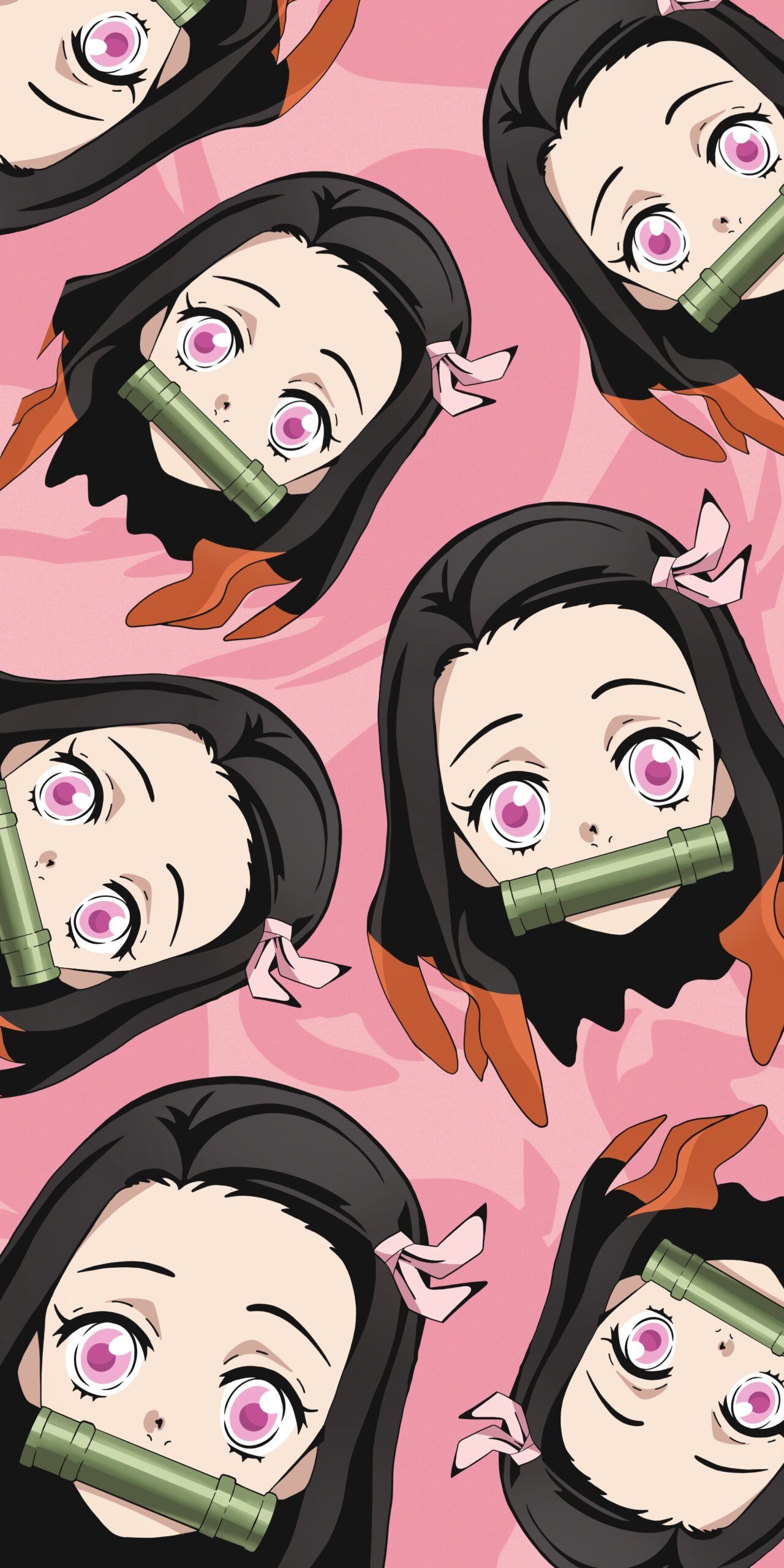 Demon Slayer Nezuko Kamado Pink Wallpaper. Anime, Demon, Anime wallpaper