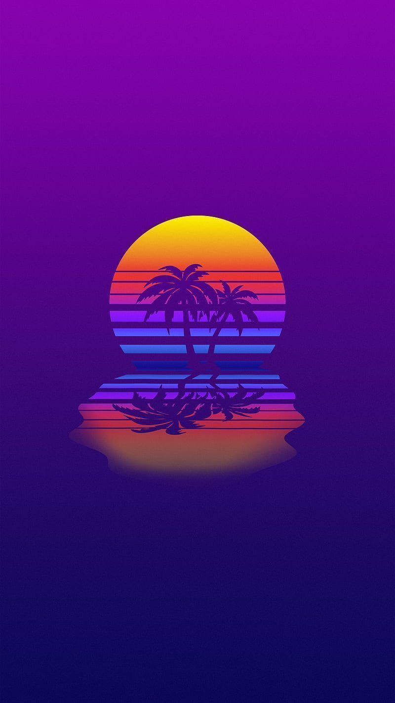 HD synthwave wallpaper - synthwave