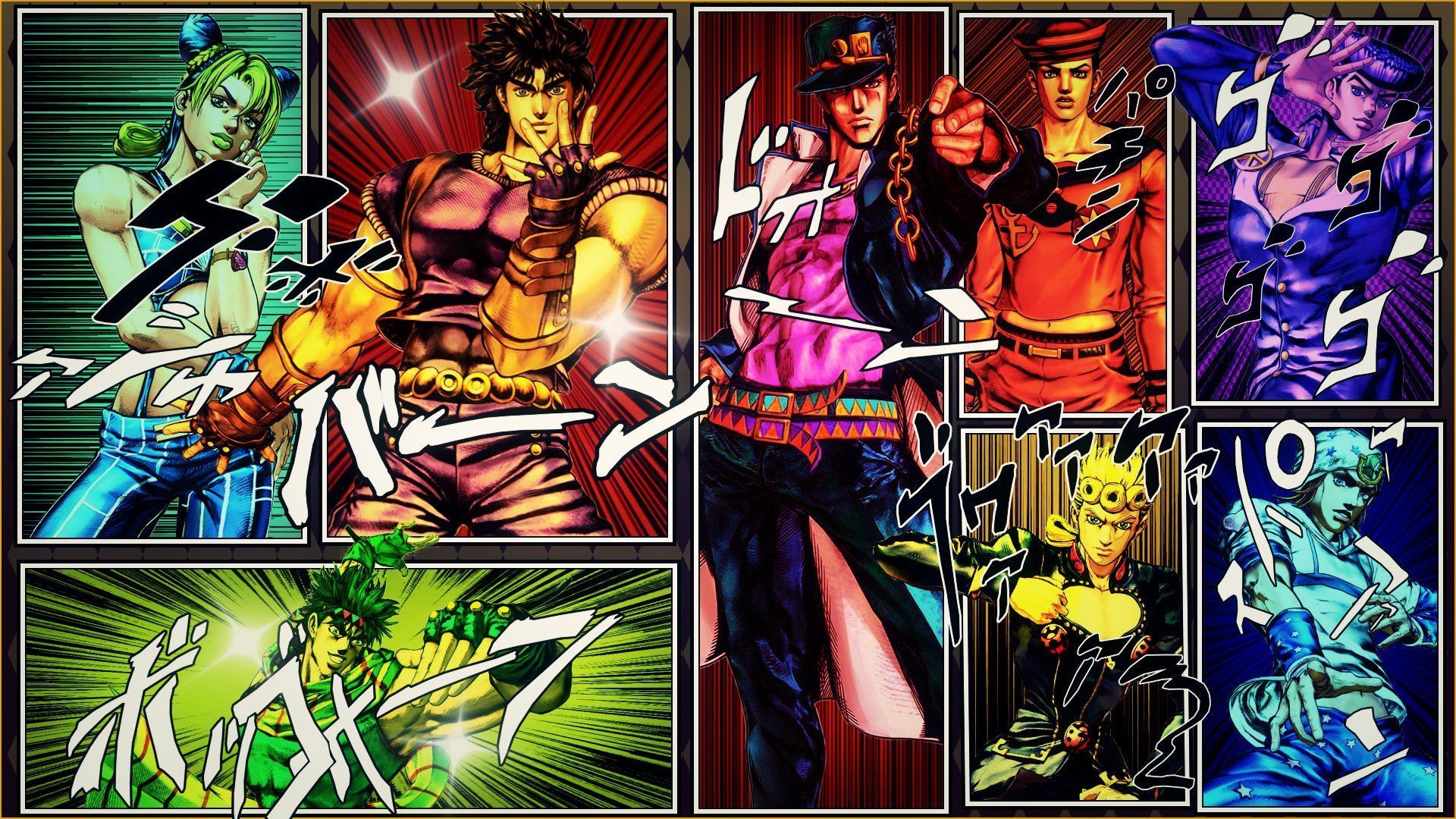 Anime Jojo's Bizarre Adventure HD Wallpaper and Background