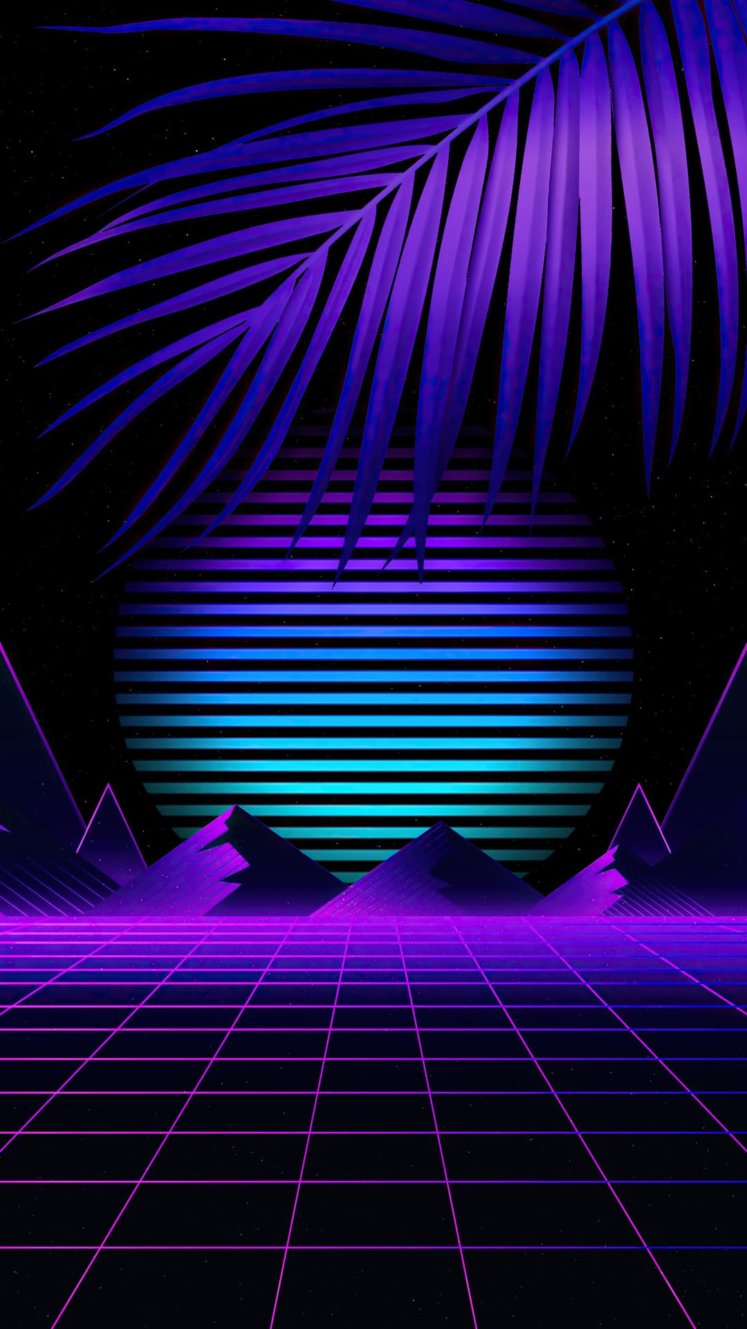 Best Synthwave iPhone Wallpaper - synthwave