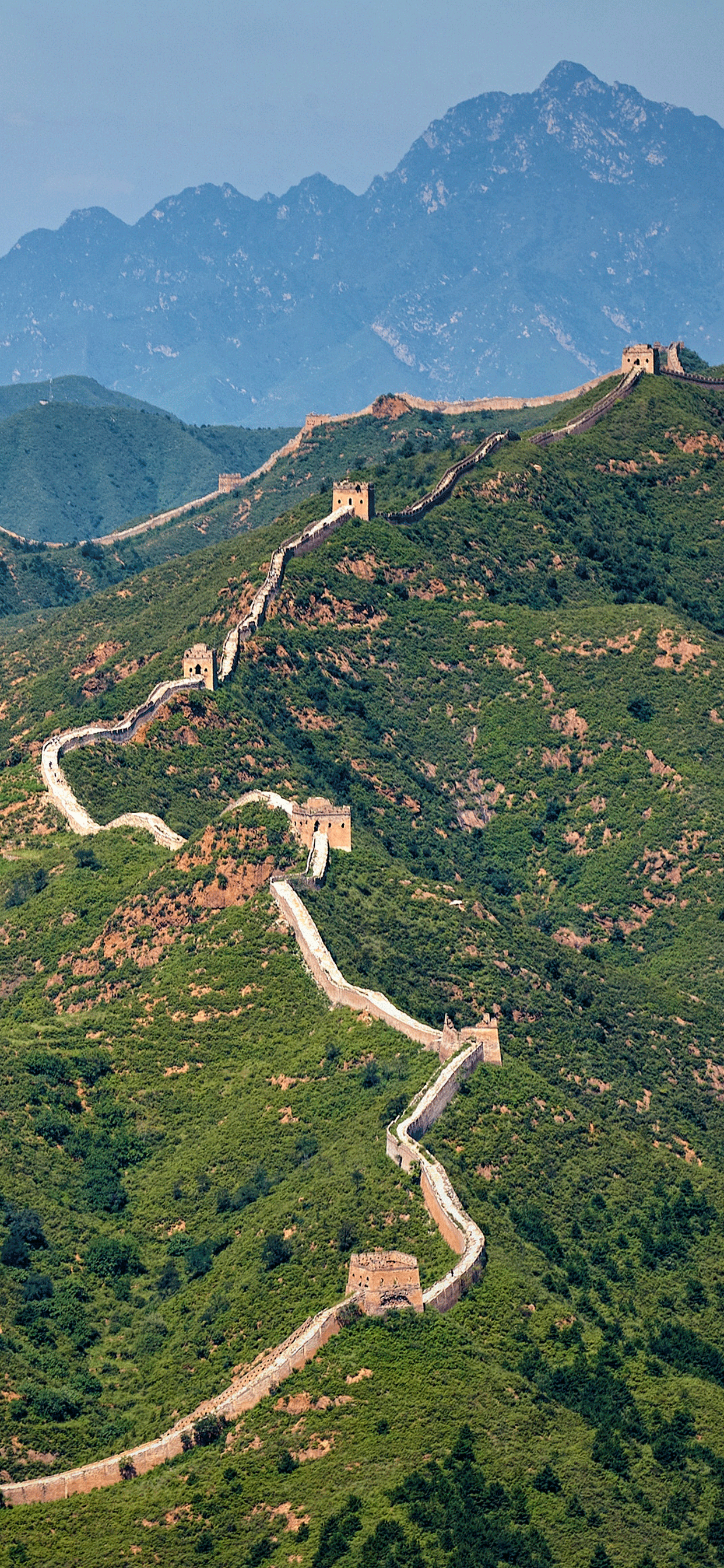 The great Wall of China Wallpaper for iPhone Pro Max, X, 6