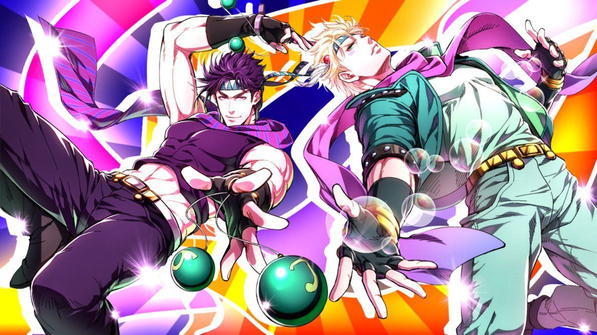 JJBA Part 2 Joseph and Caesar. Jojos bizarre adventure jotaro, Jojo's bizarre adventure, Jojo bizarre