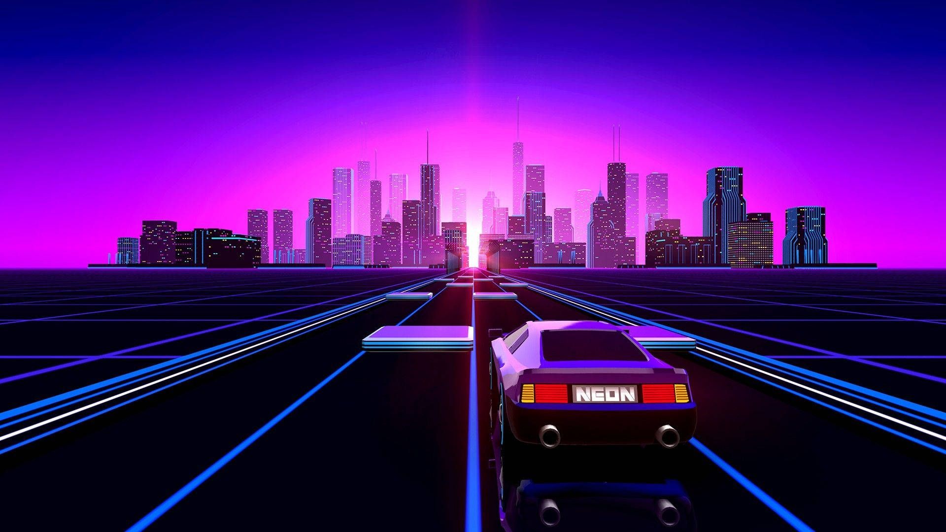 Download Synthwave Wallpaper - synthwave