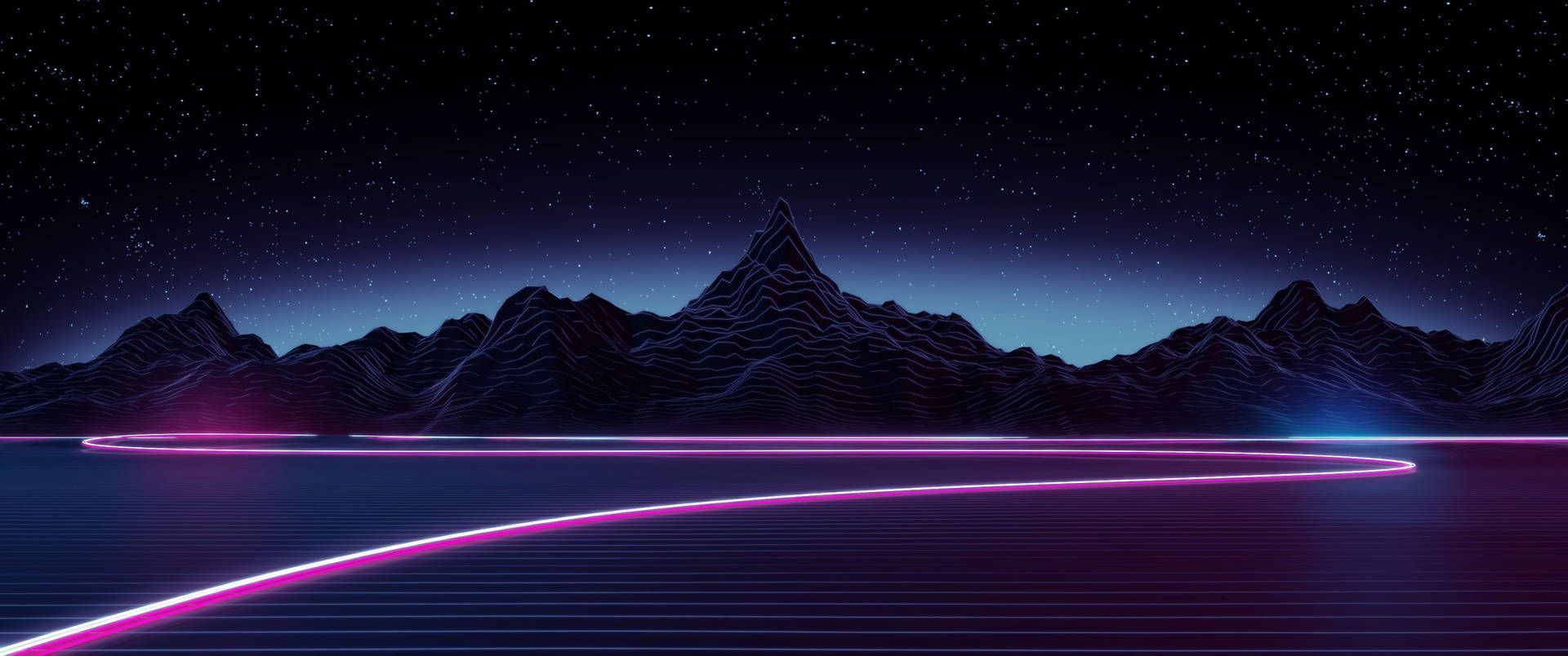 Wallpaper Full HD, 4K Free to Use - synthwave