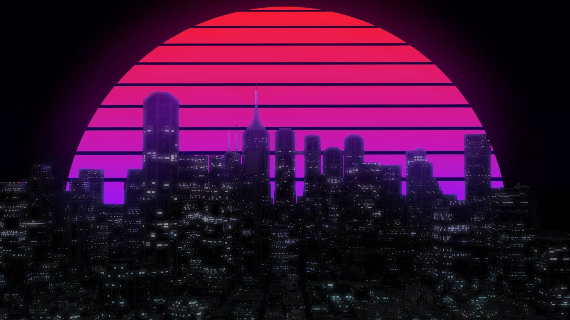 Download Synthwave Wallpaper - synthwave