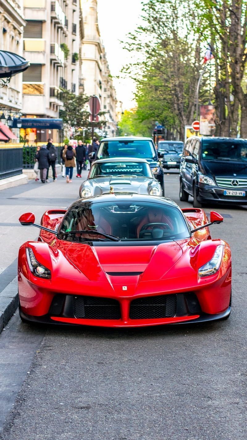 Ferrari LaFerrari, hypercar, paris, supercar, HD phone wallpaper