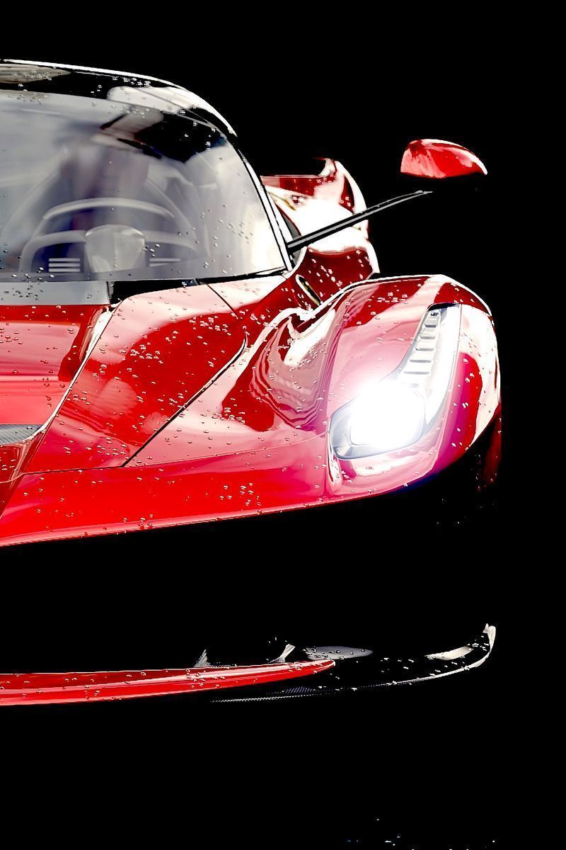 Download Wallpaper 800x1200 Ferrari Laferrari, Ferrari, Red, Sports Car, Front View Iphone 4s 4 For Parallax HD Background - Ferrari LaFerrari