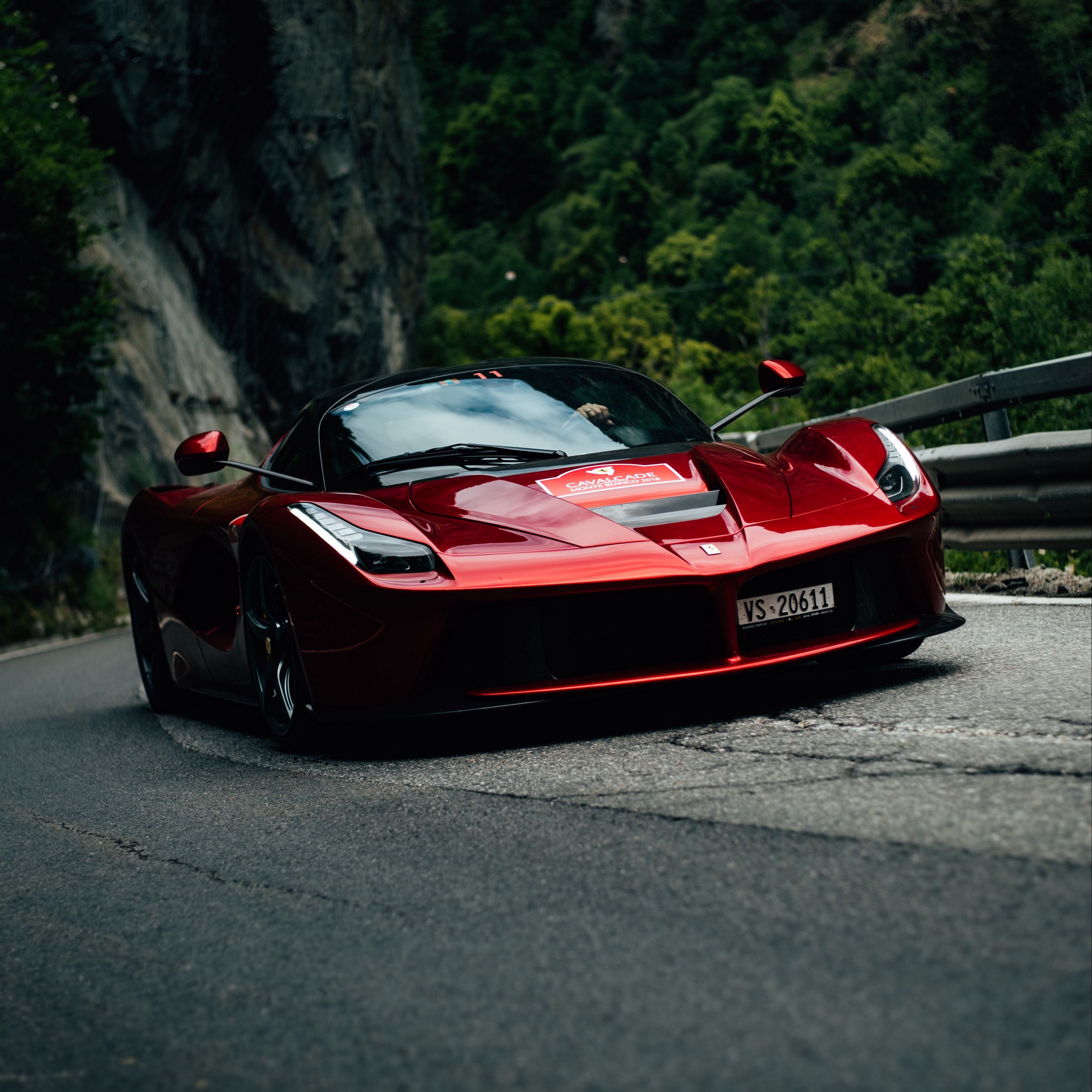 Download wallpaper 3415x3415 laferrari, ferrari f sports car, movement ipad pro 12.9 retina for parallax HD background - Ferrari LaFerrari