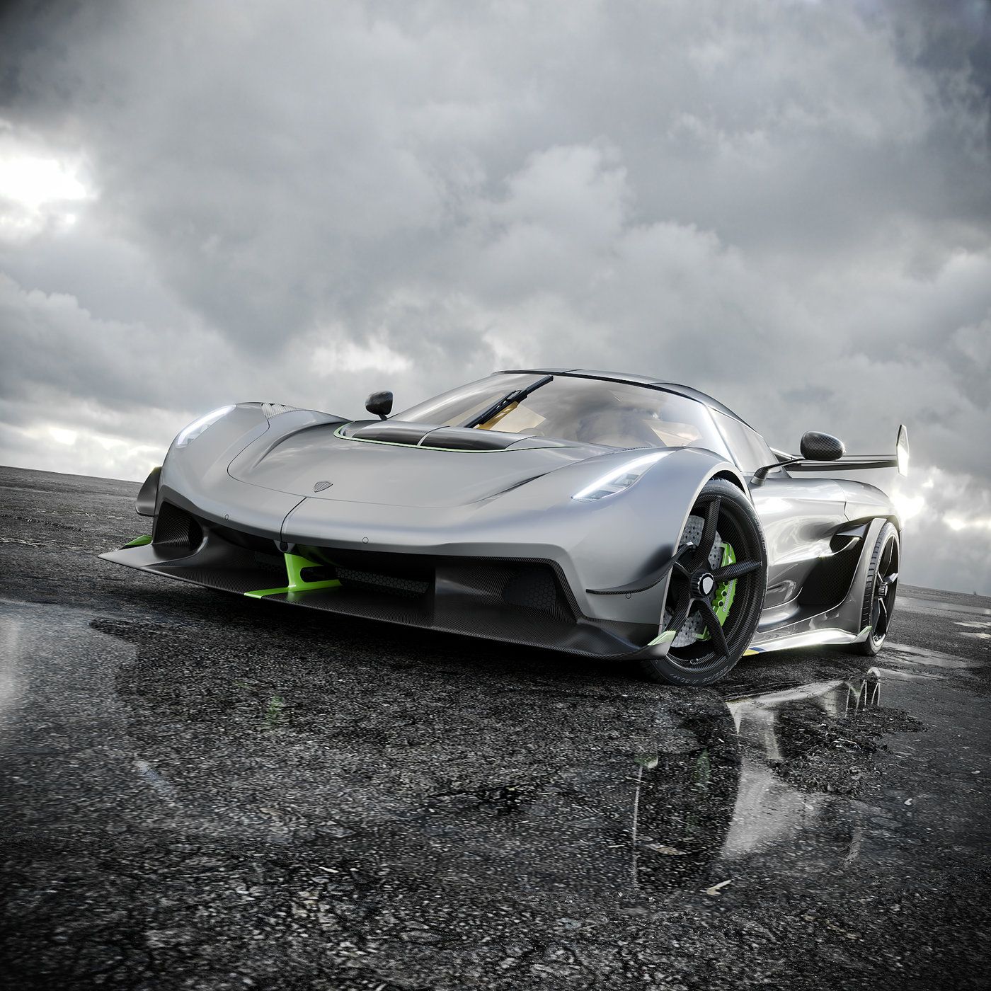 Koenigsegg jesko 2020 Rendering