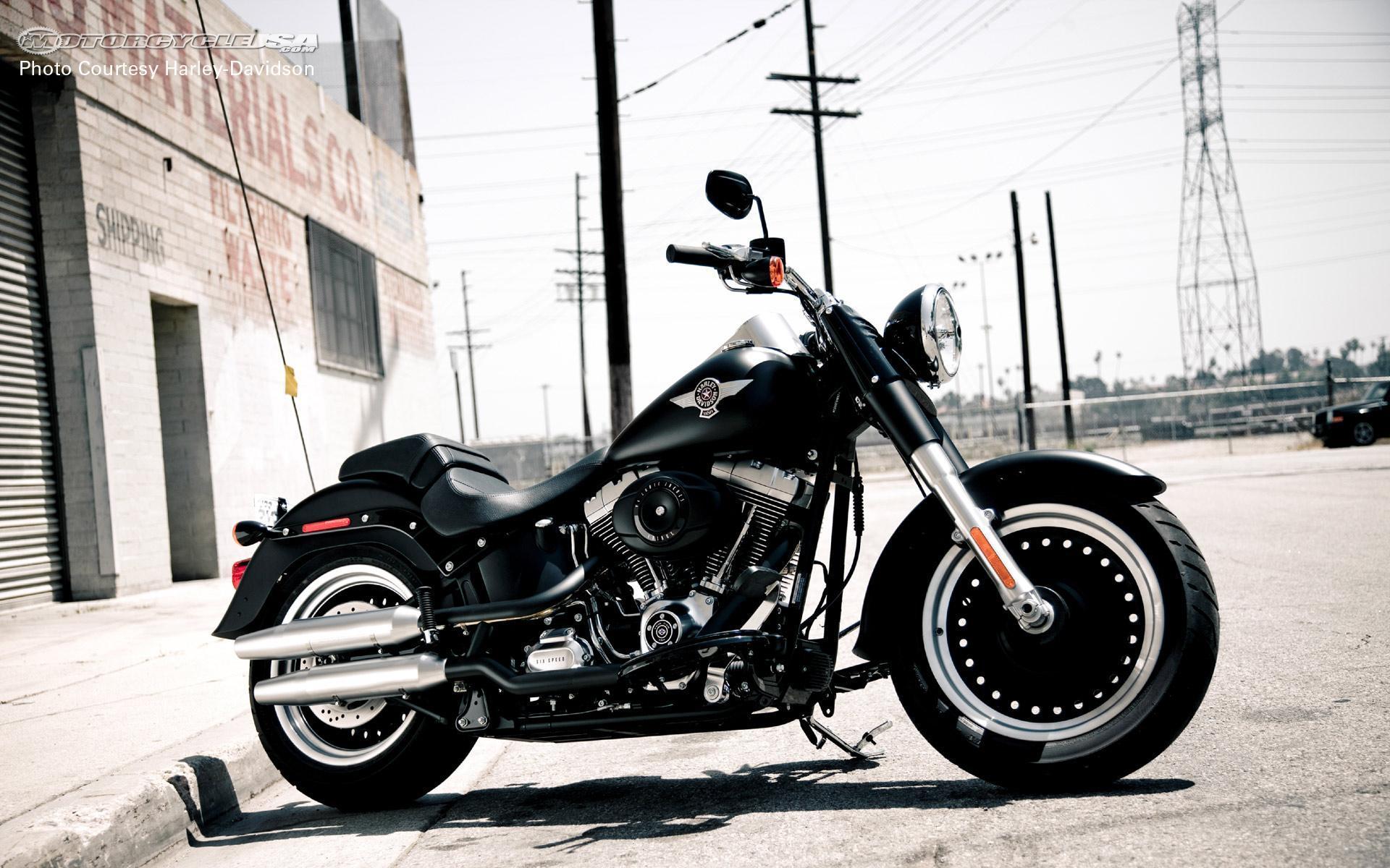 Harley Davidson Fat Boy Wallpaper