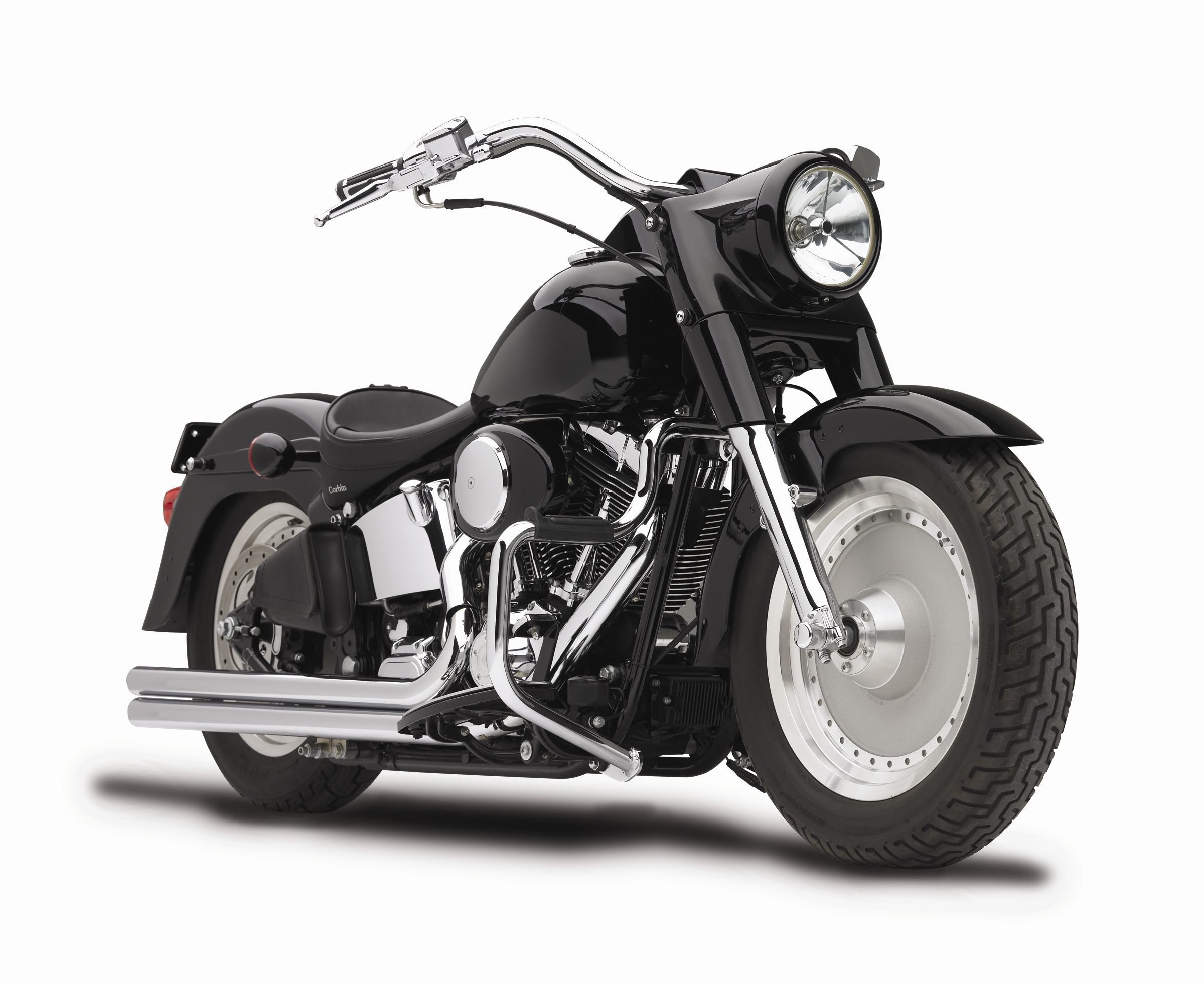 Incredibly Fast Motorcycle Harley Davidson Fat Boy Desktop Wallpaper 1440x900 - Harley-Davidson Fat Boy