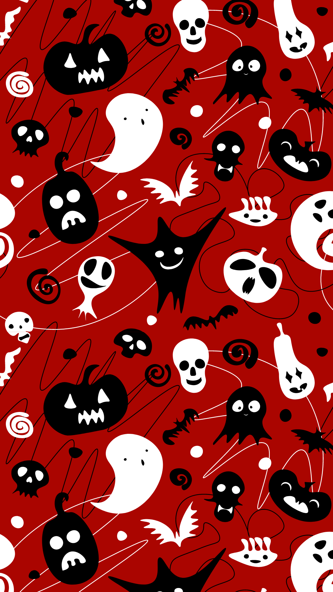 Free phone Halloween wallpaper