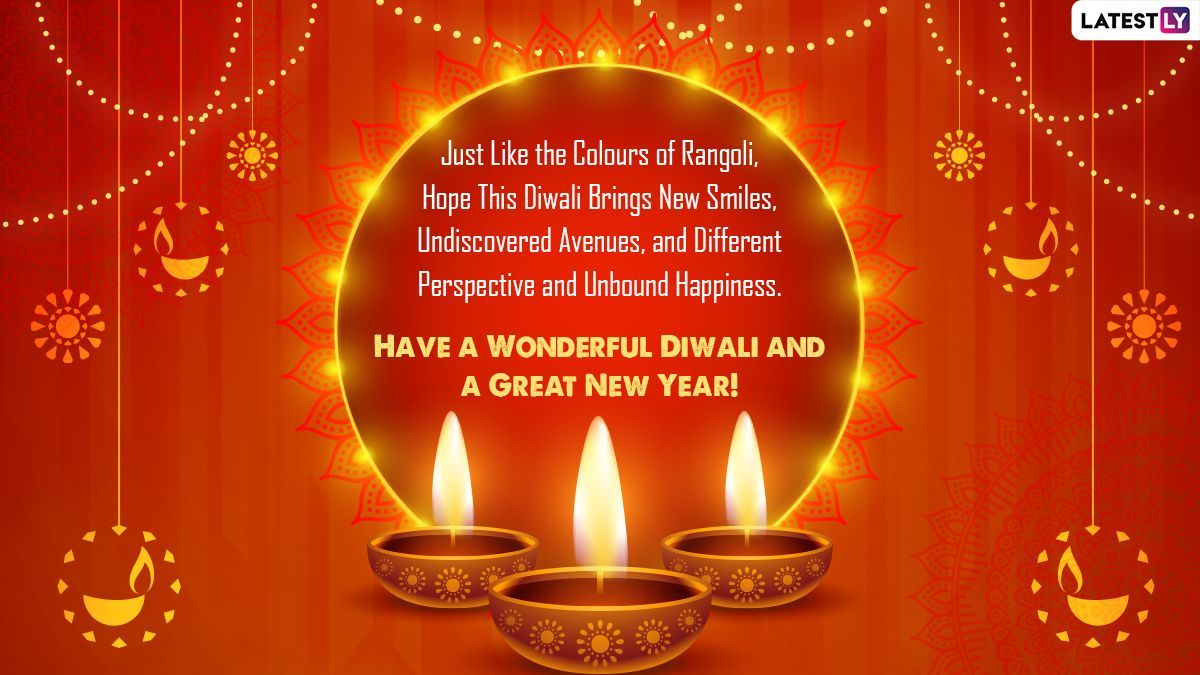 Happy Diwali 2021 and Prosperous New Year Advance Greetings: WhatsApp Status, Facebook Messages, HD Image, Wallpaper and GIFs To Wish on Deepavali Padwa