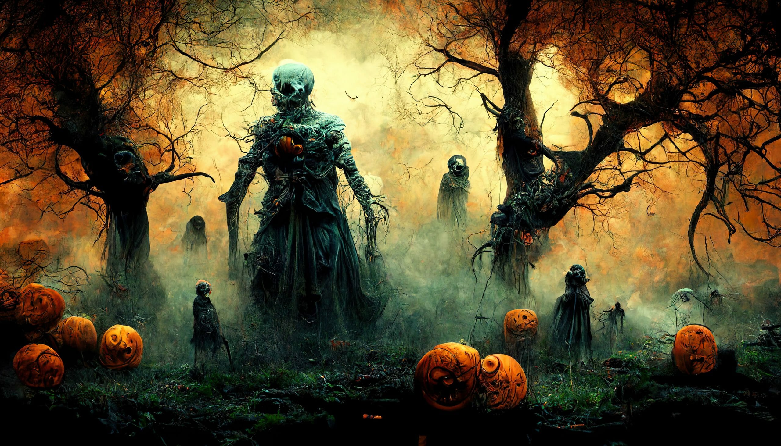 Free to Download: Geek Native Halloween wallpaper